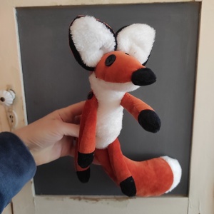 Kis herceg rókája sötétnarancs , Játék & Sport, Plüssállat & Játékfigura, Róka, Baba-és bábkészítés, Varrás, MESKA