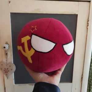 Countryball plüss figura: szovjet  - Meska.hu