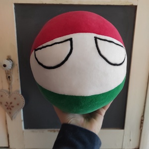 Countryball plüss figura: magyar  - Meska.hu