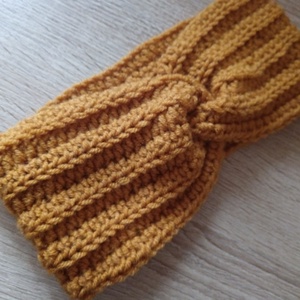 Horgolt fejpánt - ruha & divat - sál, sapka, kendő - fejpánt - Meska.hu