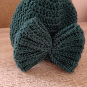 Horgolt masnis kislány sapka  - ruha & divat - babaruha & gyerekruha - Meska.hu