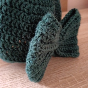 Horgolt masnis kislány sapka  - ruha & divat - babaruha & gyerekruha - Meska.hu