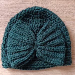 Horgolt masnis kislány sapka  - ruha & divat - babaruha & gyerekruha - Meska.hu