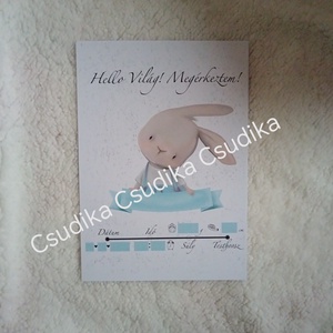 Baba emlékőrző kép  - otthon & életmód - babaszoba, gyerekszoba - babaszoba, gyerekszoba - Meska.hu