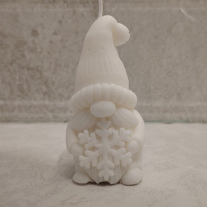 Karácsonyi manó gyertya, Karácsony, Karácsonyi lakásdekoráció, Karácsonyi illatgyertya, mécses, Gyertya-, mécseskészítés, MESKA