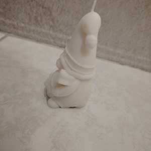 Karácsonyi manó gyertya - karácsony - adventi díszek - adventi gyertyadíszek és koszorúdíszek - Meska.hu