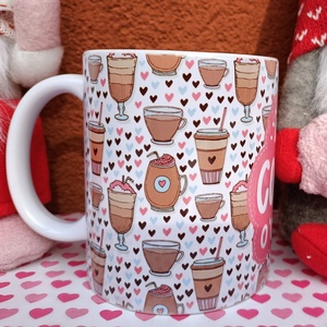 Mintás bögre - Coffee - Meska.hu