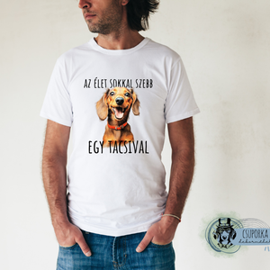 Tacsis póló - unisex - ruha & divat - női ruha - póló, felső - Meska.hu