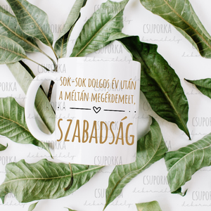 Nyugdíjas bögre - nyugdíjas club - otthon & életmód - konyhafelszerelés, tálalás - tálalás - bögre & csésze - Meska.hu