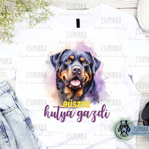 Kutyás unisex póló - Rottweiler, Ruha & Divat, Női ruha, Póló, felső, , MESKA