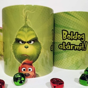 Grincs bögre - Boldog akármit (Grincs és Max) - Meska.hu
