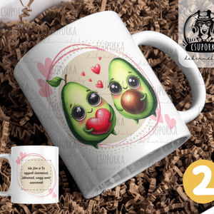Páros bögre Valentin napra - 4 féle - otthon & életmód - konyhafelszerelés, tálalás - tálalás - bögre & csésze - Meska.hu
