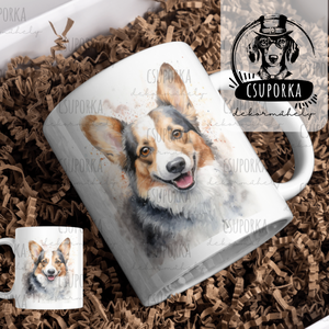 Corgi-kutyás bögre � aranyos, vicces és szívhez szóló - Meska.hu