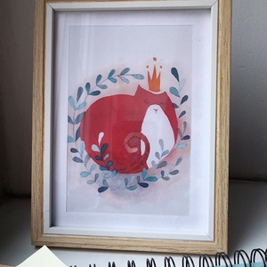 Művészi nyomat - Macskaherceg - művészet - grafika & illusztráció - művészi nyomat - Meska.hu