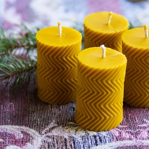 Recés adventi gyertya, Otthon & Életmód, Gyertya, illat, aroma, Gyertya, Gyertya-, mécseskészítés, MESKA