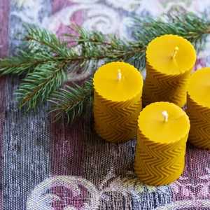 Recés adventi gyertya - otthon & életmód - gyertya, illat, aroma - gyertya - Meska.hu