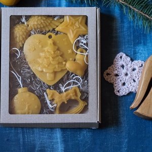 Karácsonyi szépségek csomagban 3, Otthon & Életmód, Gyertya, illat, aroma, Mécses és mécsestartó, Gyertya-, mécseskészítés, MESKA