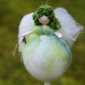 Gyapjú angyal -  - Meska.hu