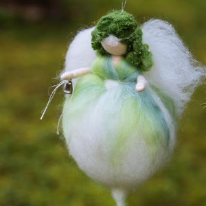 Gyapjú angyal - Meska.hu