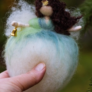 Gyapjú angyal - Meska.hu