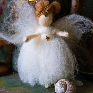 Gyapjú angyal - Meska.hu