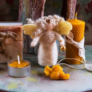 Angyali fény, Otthon & Életmód, Gyertya, illat, aroma, Mécses és mécsestartó, Gyertya-, mécseskészítés, MESKA