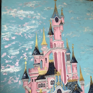 Disney festmény rendelésre - művészet - festmény - olajfestmény - Meska.hu