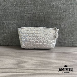 Ezüst krokkómintás - rosegold kettő cipzáras kulcstartó B1002 - táska & tok - kulcstartó & táskadísz - kulcstartó - Meska.hu