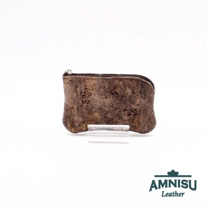 Sötétbarna márványmintás egy cipzáras kulcstartó - LIMITÁLT A9002 - táska & tok - kulcstartó & táskadísz - kulcstartó - Meska.hu