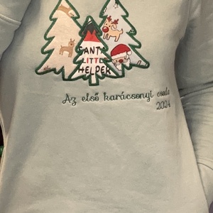  Karácsonyi Emlékőrző pulcsi férfi  - ruha & divat - férfi ruha - férfi pulóver - Meska.hu