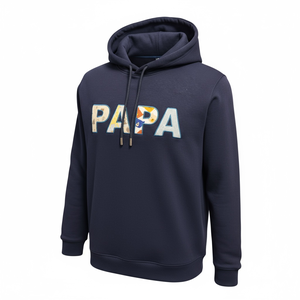 PAPA Emlékőrző pulcsi , Ruha & Divat, Férfi ruha, Férfi pulóver, Hímzés, Patchwork, foltvarrás, MESKA