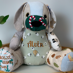 Emlékőrző plüss kutyus - Meska.hu