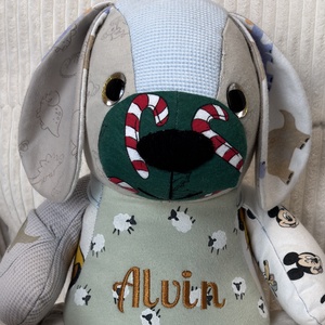 Emlékőrző plüss kutyus - játék & sport - plüssállat & játékfigura - kutya - Meska.hu