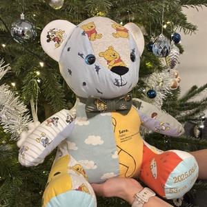 Emlékőrző plüss maci - Meska.hu