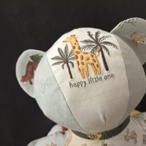 Emlékőrző plüss maci - játék & sport - plüssállat & játékfigura - kutya - Meska.hu