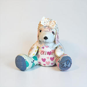 Emlékőrző plüss kutyus - játék & sport - plüssállat & játékfigura - kutya - Meska.hu