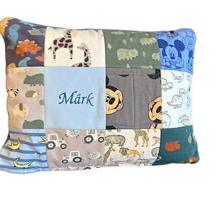 Emlékőrző takaró, Baba - mama, Baba ágynemű, Babatakaró, gyerek pléd, Hímzés, Patchwork, foltvarrás, A CubyCo emlékőrző párna nemcsak egy textil, hanem egy pihe-puha ölelhető történet.
Minden egyes né..., MESKA
