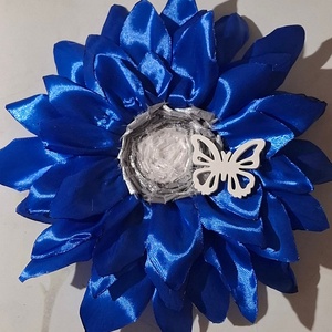 ?kis méretűKék virág alakú kopogtató?, Otthon & Életmód, Virágdekoráció, Virágdíszek, Dekor koszorúk, kopogtatók, Mindenmás, MESKA