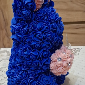 ���Habrózsa nyuszi��� - otthon & életmód - virágdekoráció - virágok - virágbox - Meska.hu