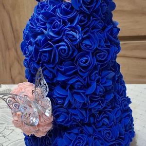 ���Habrózsa nyuszi��� - otthon & életmód - virágdekoráció - virágok - virágbox - Meska.hu