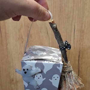 ���Halloweeni meglepi dobozkák��� - otthon & életmód - dekoráció - asztal és polc dekoráció - díszdoboz - Meska.hu