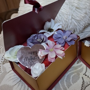 ?anyáknapi könyvalakú virágbox?, Otthon & Életmód, Virágdekoráció, Virágok, Virágbox, Mindenmás, MESKA