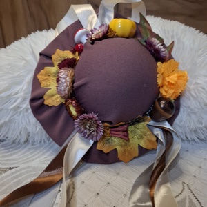 ?őszi Féloldalas kalap kopogtató?, Otthon & Életmód, Dekoráció, Ajtó- és ablak dekoráció, Ajtódísz & Kopogtató, Mindenmás, MESKA