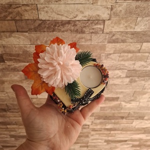 Szív alakú sírdíszek - otthon & életmód - vallás - temetkezési tárgy - sírdísz, kegyeleti dísz - Meska.hu