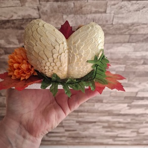 Angyalszárny alakú kegyelleti dísz - otthon & életmód - vallás - temetkezési tárgy - sírdísz, kegyeleti dísz - Meska.hu