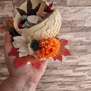 Angyalszárny alakú kegyelleti dísz - Meska.hu