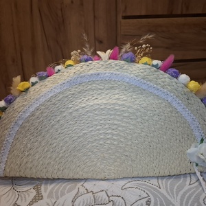 Egyedi legyező  - otthon & életmód - virágdekoráció - virágdíszek - fali virágdekoráció - Meska.hu