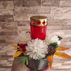 Sírdísz, Otthon & Életmód, Vallás, Temetkezési tárgy, Sírdísz, kegyeleti dísz, Mindenmás, MESKA