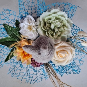 Húsvéti virágbox - otthon & életmód - dekoráció - húsvéti asztaldíszek - Meska.hu