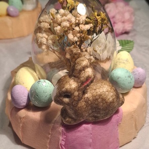 Világító ledes húsvétinyuszis asztaldíszek - otthon & életmód - dekoráció - húsvéti asztaldíszek - Meska.hu